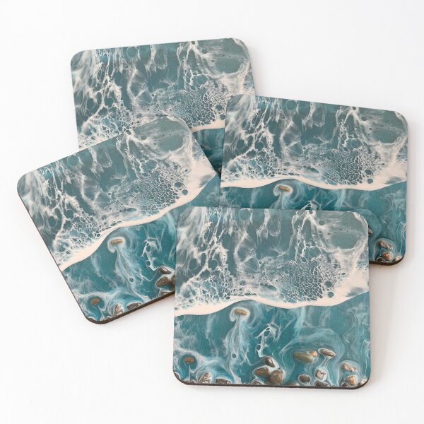 Item preview, Resin Ocean Pebble Beach designed and sold by Melanie Williams.