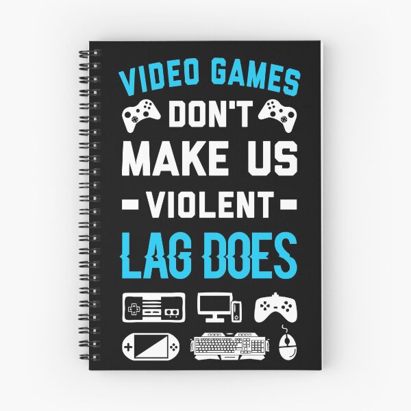 Item preview, Video Games Don't Make Us Violent Lag Does designed and sold by T-shirt For You.