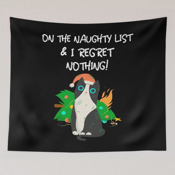 Item preview, On the Naughty List & I Regret Nothing designed and sold by alancrapopod.