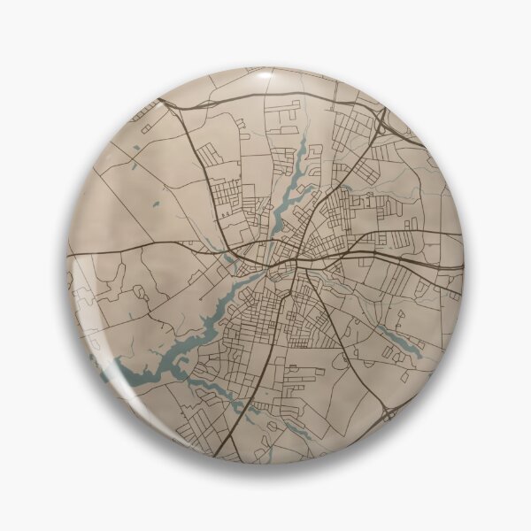 Item preview, Salisbury Sepia Map designed and sold by CPTVDesign.