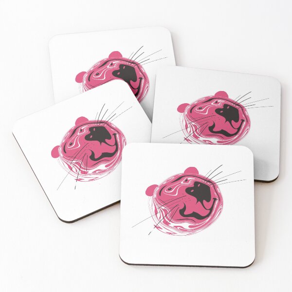 Artikelvorschau, Rosa Tiger entworfen und verkauft von Mashusha-art.
