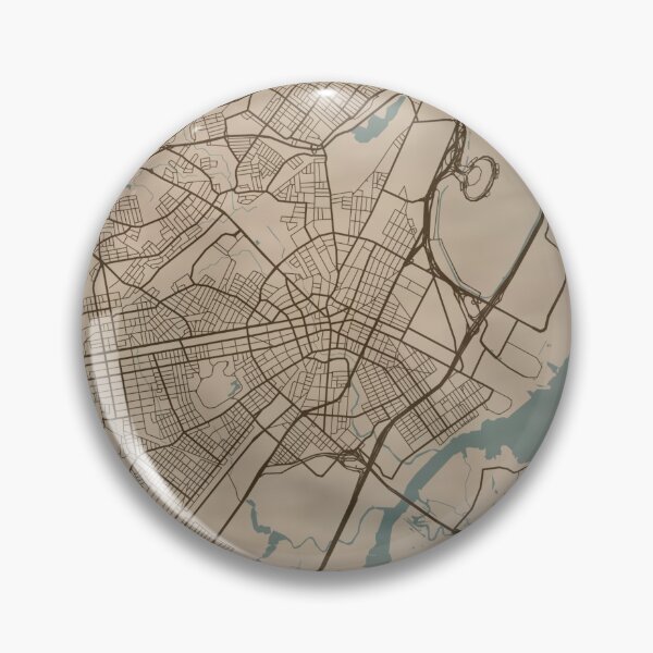 Item preview, Elizabeth Sepia Map designed and sold by CPTVDesign.