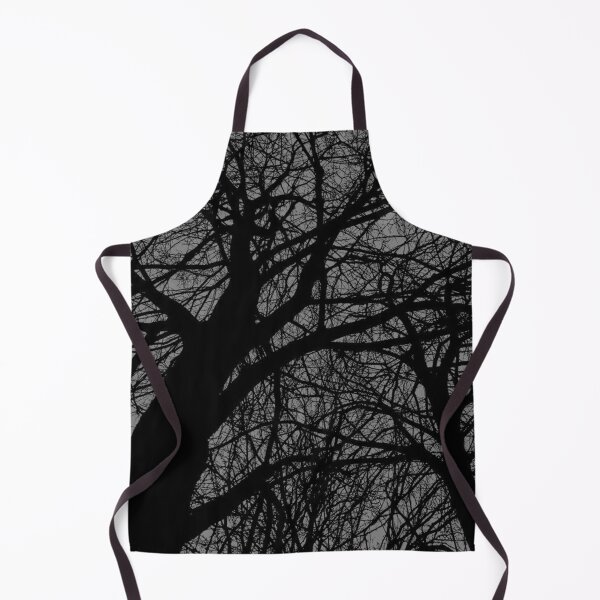 Item preview, monochrome trees designed and sold by Potty Pagan.