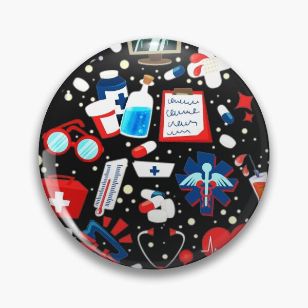 Item preview, Christmas Tree Medical Tools Cute Funny Tee Nurse At Xmas Looks How designed and sold by GeniusDesignArt.