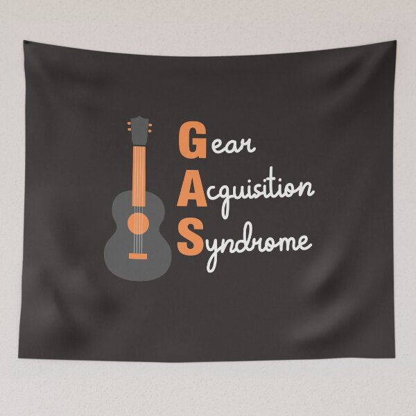 Aperçu de l'œuvre Syndrome d'acquisition d'équipement de guitare créée et vendue par AscendMerch.