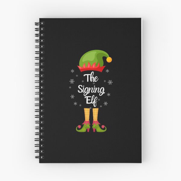 Item preview, The signing Elf Family Christmas 2020 Gift  designed and sold by MoMasry.