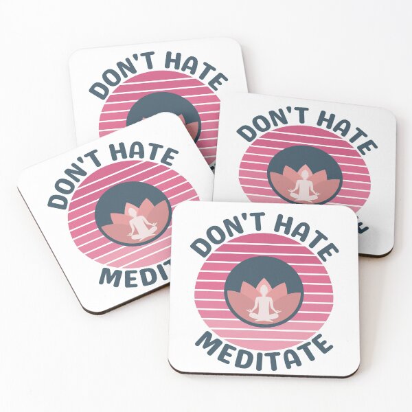 Item preview, Don't Hate Meditate 2020 designed and sold by giftsbyminuet.