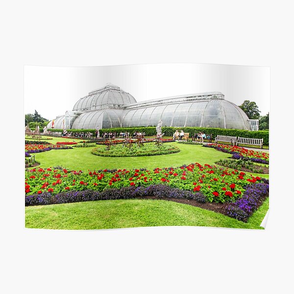 The Palm House at Kew Royal Botanic Gardens London Poster