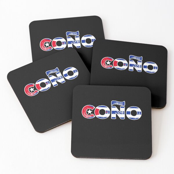 Item preview, ay cono Spanish Cuban flag Slang designed and sold by Rustic Valley Studio.