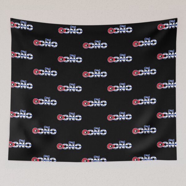 Item preview, ay cono Spanish Cuban flag Slang designed and sold by Rustic Valley Studio.