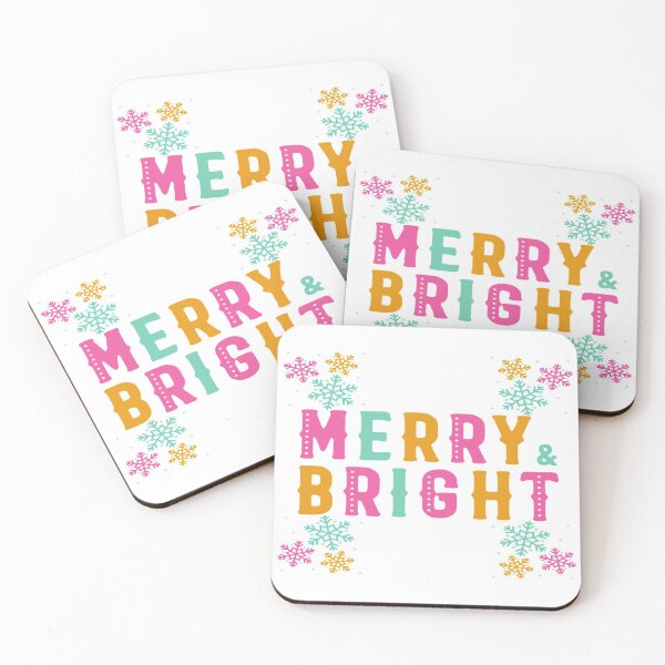 Item preview, Merry & Bright Colorful designed and sold by adzdesigns14.