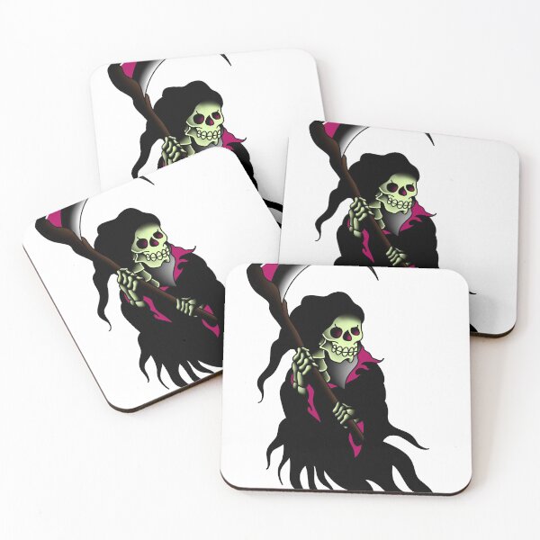 Item preview, OLD SKULL-Grim Reaper designed and sold by AntiqaStudio.