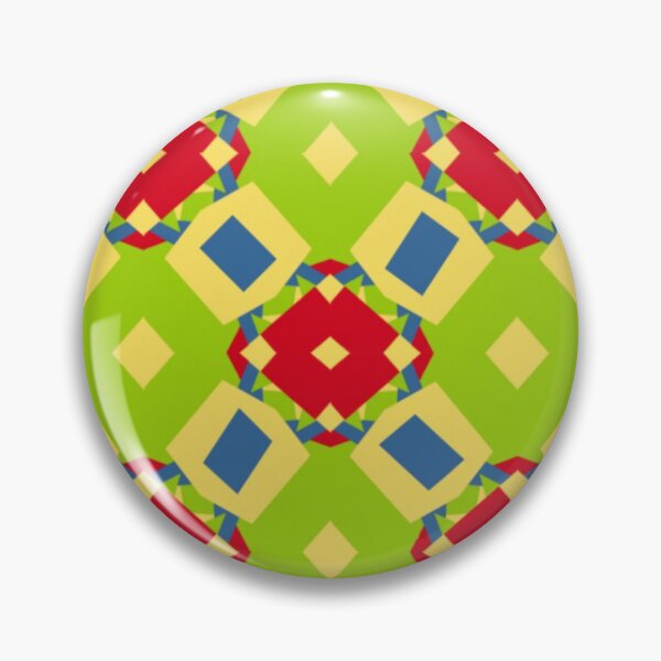 Item preview, Abstract Green and Red Pattern with Diamonds designed and sold by Sendreka.