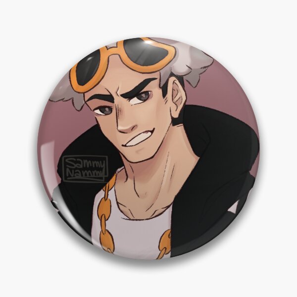 Item preview, Guzma Team Skull Leader designed and sold by SammyNammyDraws.
