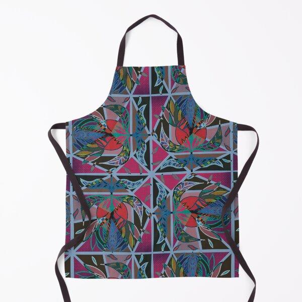 Item preview, Stained Glass Floral Geometry designed and sold by radiosilenceD.