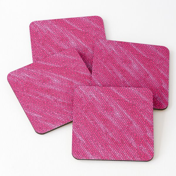 Item preview, Raspberry Pink Crush Mosaic designed and sold by KeksWorkroom.