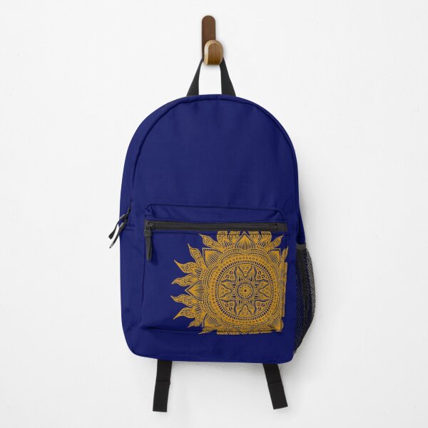 Item preview, mustard color sun shaped mandala designed and sold by Giulia Palazzo.