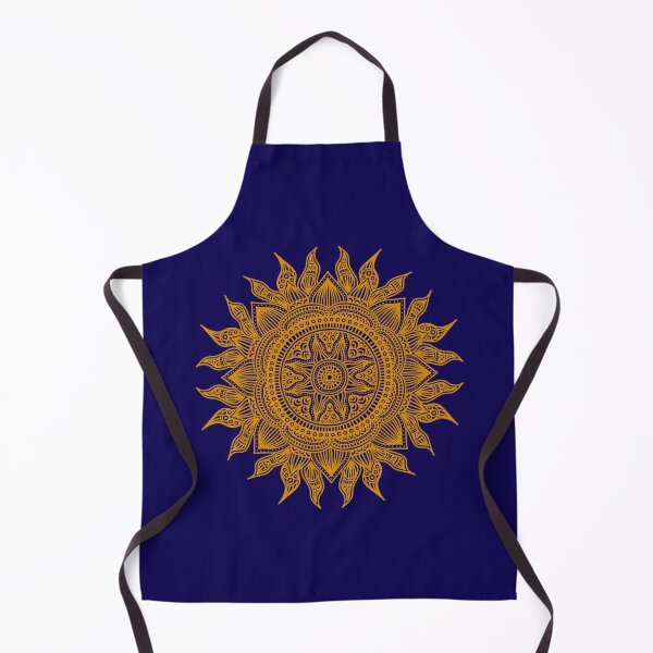 Item preview, mustard color sun shaped mandala designed and sold by Giulia  Palazzo.