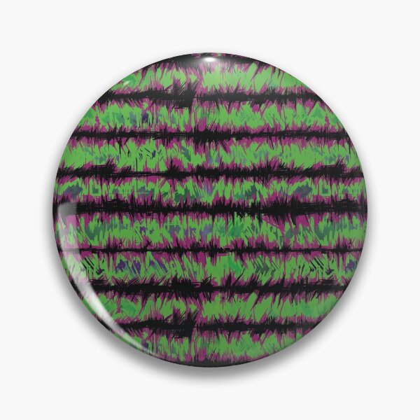 Item preview, Fuchsia and Green Sketchy Stripe designed and sold by ScribbledToad.
