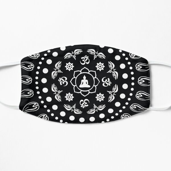 Dharma Symbols Flat Mask