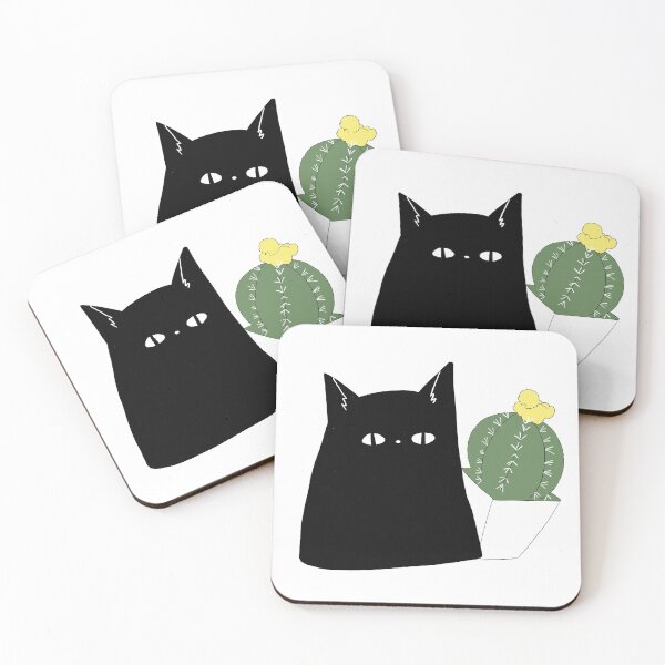 Item preview, Cat & Cactus designed and sold by Avocadosan.