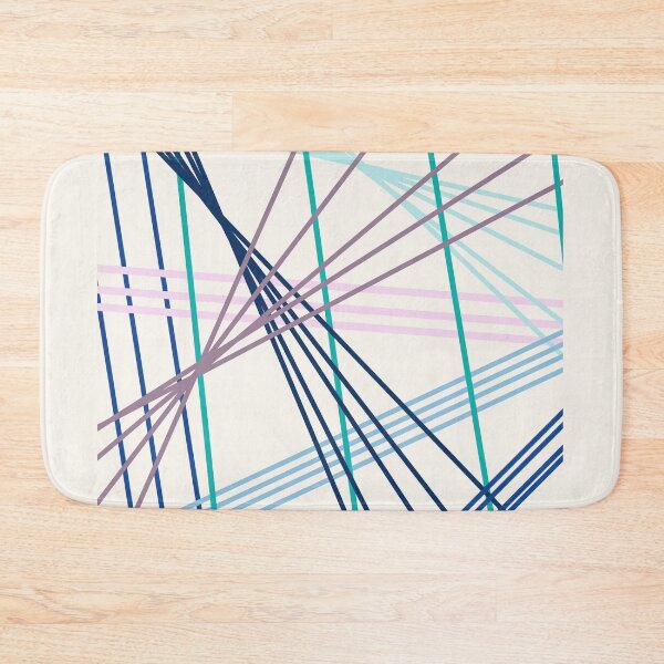 Item preview, Abstract Stripes in Blues and Purples designed and sold by CurrentlyJess.