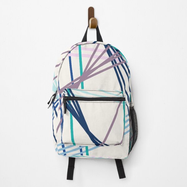 Item preview, Abstract Stripes in Blues and Purples designed and sold by CurrentlyJess.