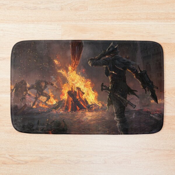 Item preview, The Burning of Old Yharnam designed and sold by Ryan Van Dongen.