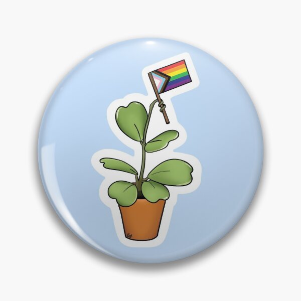 Item preview, Hoya Kerri Pride Houseplant Illustration designed and sold by Brooke Hull.