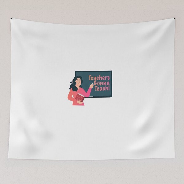 Item preview, Teachers Gonna Teach at Blackboard designed and sold by triangle-studio.