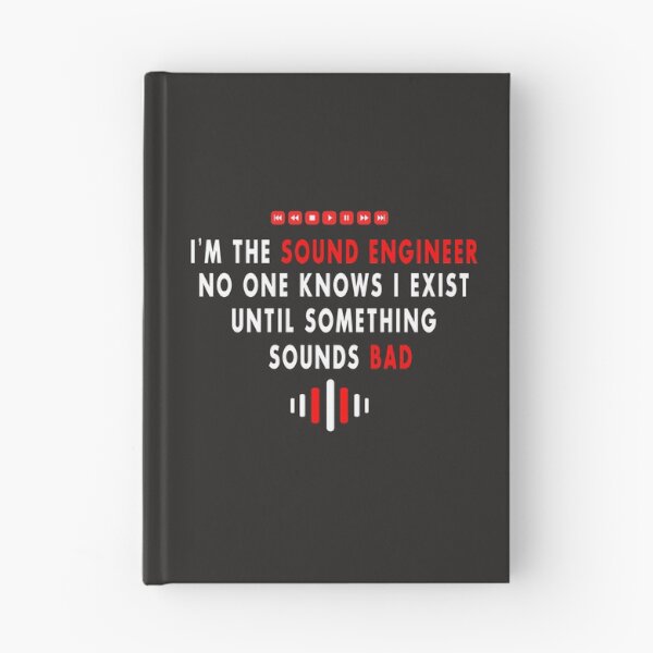 Item preview, I'm A Sound Engineer  designed and sold by AscendMerch.