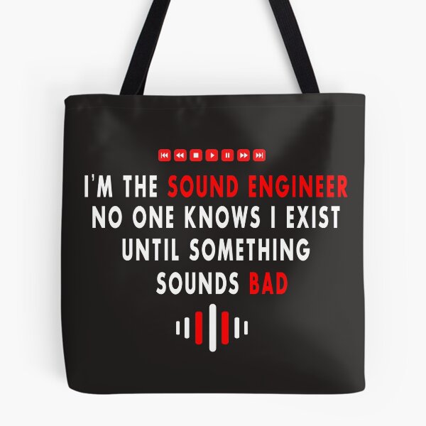 Item preview, I'm A Sound Engineer  designed and sold by AscendMerch.