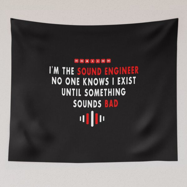 Item preview, I'm A Sound Engineer  designed and sold by AscendMerch.
