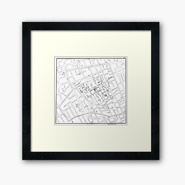 Item preview, John Snow's Cholera Map designed and sold by johnb78.