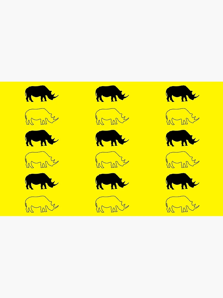Thumbnail 4 of 4, Coffee Mug, Rhino pattern designed and sold by GerryStranger.