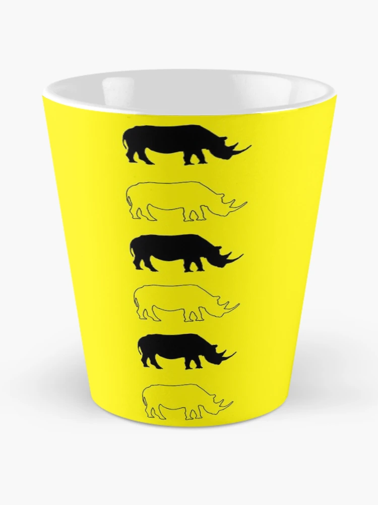 Thumbnail 2 of 4, Coffee Mug, Rhino pattern designed and sold by GerryStranger.