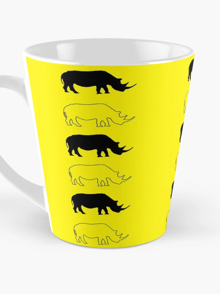 Thumbnail 3 of 4, Coffee Mug, Rhino pattern designed and sold by GerryStranger.