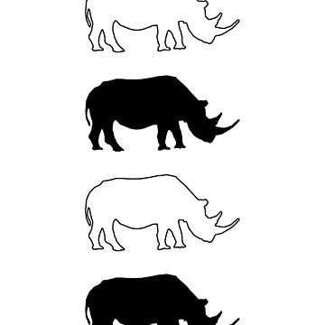 Artwork thumbnail, Rhino pattern by GerryStranger
