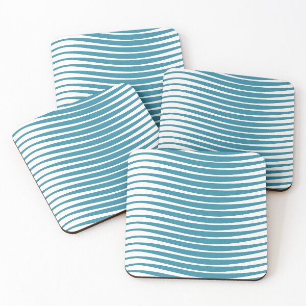 Item preview, Minimalist Waves in Blue designed and sold by CurrentlyJess.