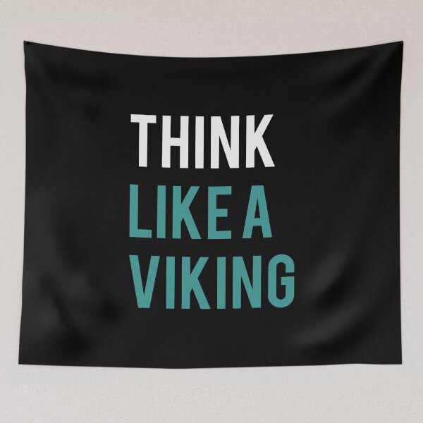 Item preview, Think Like A Viking designed and sold by quarantineshop.