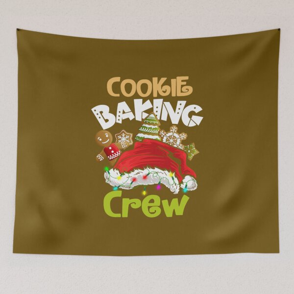 Item preview, Cookie Baking Crew Christmas designed and sold by GeniusDesignArt.