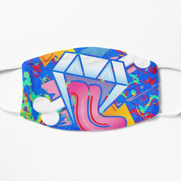 Trippy Diamond Lust Flat Mask
