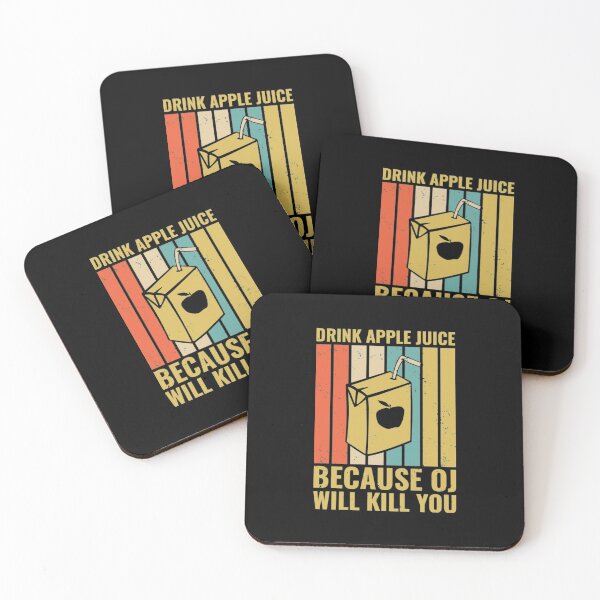 Item preview, Drink Apple Juice Because Oj Will Kill You Vintage designed and sold by FrazierGriffey.