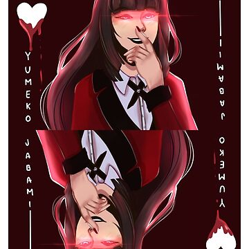 Anime Kakegurui Yumeko Poker Cards Playing Cards Board Game Cards