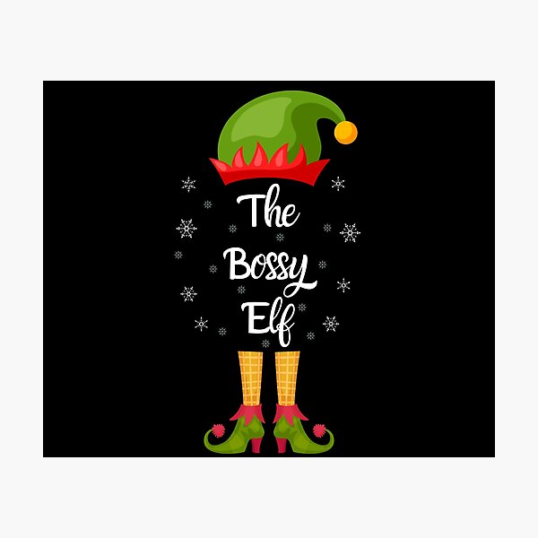 Item preview, The Bossy Elf Family Christmas 2020 Gift  designed and sold by MoMasry.