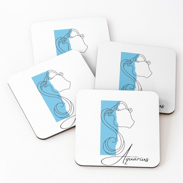 Item preview, Aquarius zodiac sign test designed and sold by ManiaTeec.