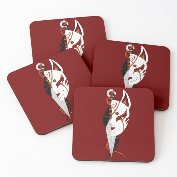 Item preview, Kitsune Mask and Kunai designed and sold by kenzikreations.