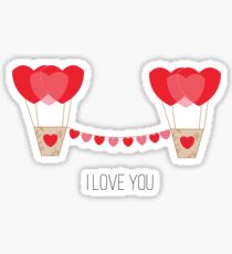 Love fly Sticker