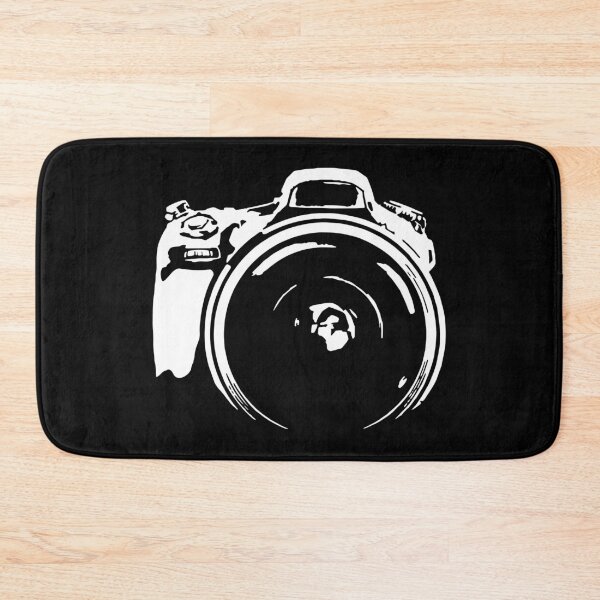 Item preview, Camera DSLR Ultra Wide-Angle Lens Photographer Stencil designed and sold by LucentJourneys.