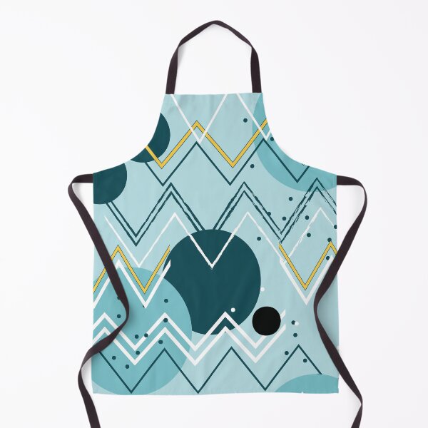 Item preview, Blue Chevron with dots designed and sold by Meg M Studio.